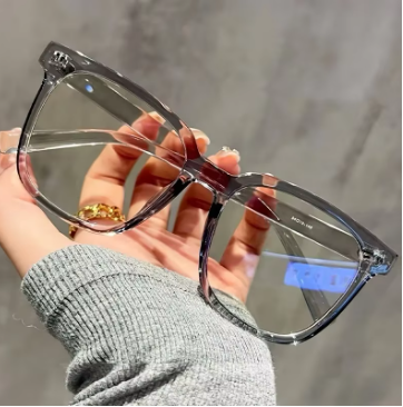 Unisex Square Frame Blue Light Blocking Glasses